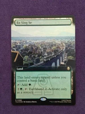 Ba Sing Se - FOIL - EXTENDED ART MTG Avatar: The Last Airbender NM (0388) - Image 1 of 2
