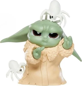 Star Wars The Mandalorian Sammelfigur: The Child Grogu (Baby Yoda) Pesky Spiders - Bild 1 von 1