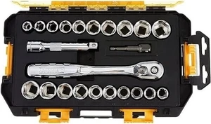 DEWALT 1/2-inch Drive Combination Socket Set with Case (23-Piece) - Picture 1 of 6