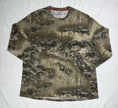 Realtree Scent Control Camo Shirt Men’s 2XL Long Sleeve Hunting Tee Outdoors - Image 1 of 4