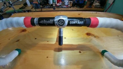Cinelli XA stem CONTACT handlebar combo 120mm/44cm - Image 1 of 4