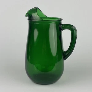Anchor Hocking Forest Green Holiday Mid Century Vintage Krug Eislippe 22oz 8" - Bild 1 von 8