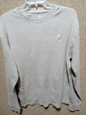 Parish Nation Size XL Men's Gray Thermal Long Sleeve - Image 1 of 4