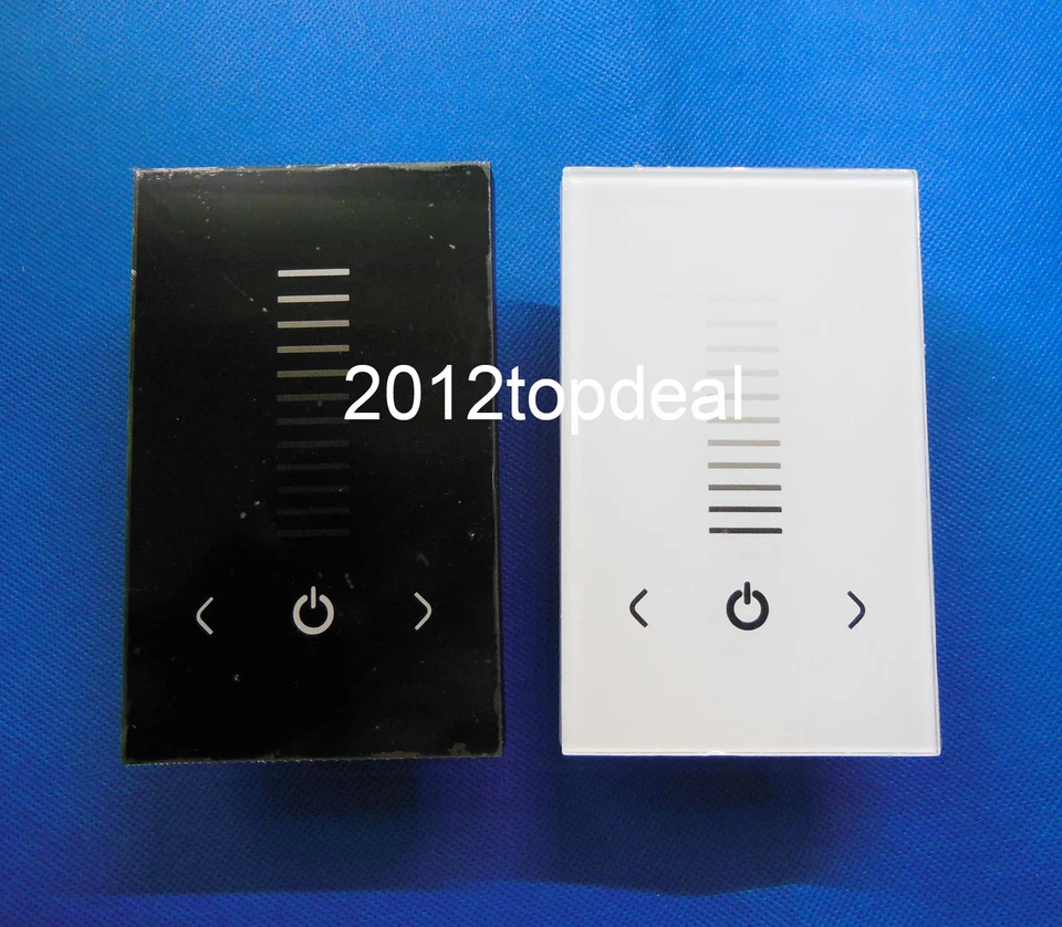 Single Color LED Strip Wall-mounted Glass Touch Panel Controller Dimmer 12-24V  - Image 1 of 1