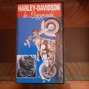 VHS Videocassetta ,HARLEY DAVIDSON La Leggenda - Bild 1 von 3