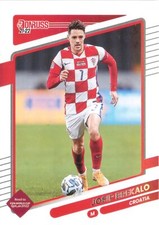 Josip Brekalo 2021-22 Donruss Road to World Cup Qatar Soccer Card #40 Croatia