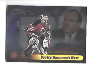 MARTIN BRODEUR 1998-99 Bowman's Best Scotty Bowman's Best #SB2 NEW JERSEY DEVILS