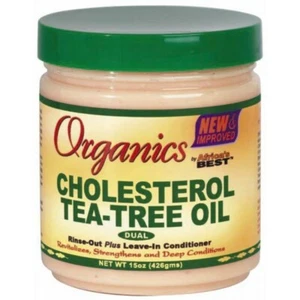 AFRICA'S BEST ORGANICS CHOLESTEROL TEA-TREE OIL CONDITIONER 15oz + FREE DELIVERY - Picture 1 of 1