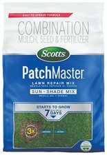 Scotts PatchMaster Lawn Repair Mix Sun + Shade Mix 10 lbs.