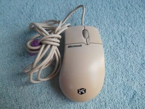 Vintage Microsoft Intellimouse 1.1A PS/2 Compatible Mouse. WORKS! - Picture 1 of 8