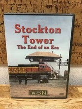 Machines Of Iron Train DVD: Stockton Tower The End Of An Era Sealed KK-7