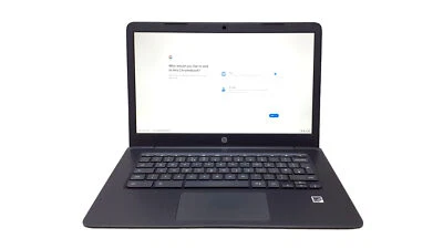 HP 14" Touchscreen ChromeBook 14A G5 Laptop - AMD A4-9120C 4GB Ram 32GB eMMC - Image 1 of 4