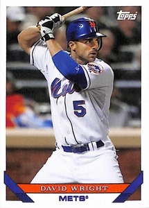 2023 Topps Throwback Thursday #36 DAVID WRIGHT New York Mets - Picture 1 of 10