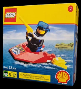 LEGO 2536 Divers Jet Ski Town Boat Buceo De Colección Sellado - 1998 - Imagen 1 de 2
