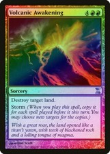Volcanic Awakening FOIL Time Spiral NM Red Uncommon MAGIC MTG CARD ABUGames