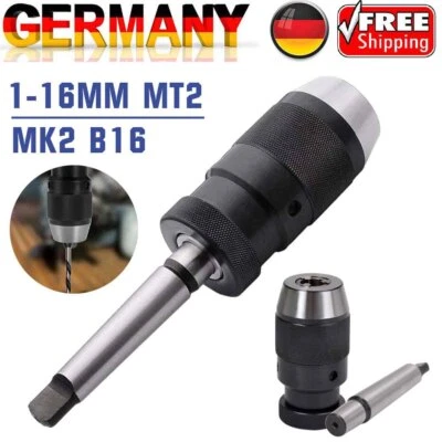Schnellspannbohrfutter MK2-B16 1-16mm Morsekegel Schnellspannfutter Bohrmaschine - Bild 1 von 4