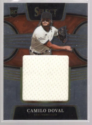 * 2022 Panini Select Rookie Jumbo Swatch #RJS-CD - CAMILO DOVAL - Image 1 of 2