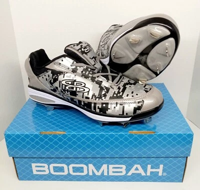 Формованные бейсбольные бутсы Boombah Viceroy размер 12 цифровой камуфляж мужские спортивные НОВЫЕ/В КОРОБКЕ - Изображение 1 из 4