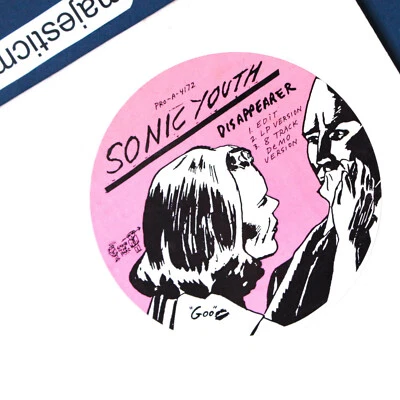 ПРОМО ТОЛЬКО 1990 RAYMOND PETTIBON ИСКУССТВА SONIC МОЛОДЕЖИ 12» ВИНИЛ БЕЛЫЙ ЯРЛЫК EX + РЕДКАЯ - Изображение 1 из 4