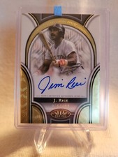 2023 Topps Tier One Prime Performers Auto /199 Jim Rice #PPA-JR Auto HOF Red Sox