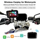 5" IPS Touch Screen Portable Motorcycle Navigator Wireless CarPlay Waterproof