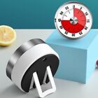 Stainless Steel Visual Timer Fridge Magnets Mechanical Stopwatch  Study