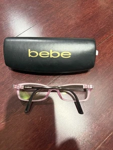 BEBE BB5044 Envy 607 Eyeglasses Brown Rose Frames 135 03/16 - Picture 1 of 3