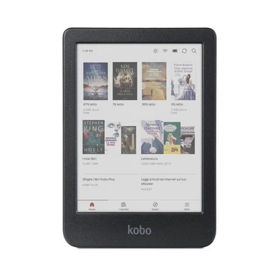 Kobo lettore e-book Clara Colour 16 GB Touch screen Nero - Immagine 1 di 4