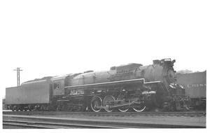 25EE088 RP CHESAPEAKE & OHIO RAILROAD 2-8-4 LOCO #2766 - Picture 1 of 1
