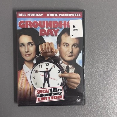 DVD Groundhog Day 15th Anniversary Edition- Bill Murray & Andie MacDowell - Image 1 of 2