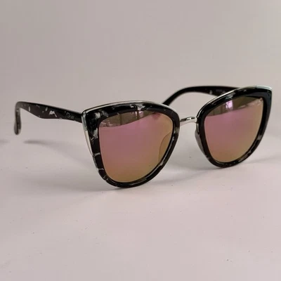 Gafas de sol Quay "My Girl" ojo de gato marco negro/dorado/mármol Foto 1 de 4