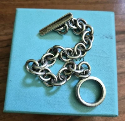Tiffany & Co  1837 Thick Toggle Chain Bracelet,  Tiffany 2004  Toggle Bracelet - Image 1 of 4
