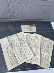 CARTA MANUSCRITA ORIGINAL CARTA DE AMOR ROSE BAY SYDNEY 1939 CORREO DE MELBOURNE SEGUNDA GUERRA MUNDIAL - Imagen 1 de 9