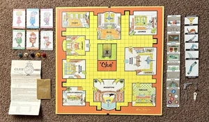 Clue Brettspiel Ersatzteile Waffen und Teile 1963 alt Retro - Bild 1 von 1