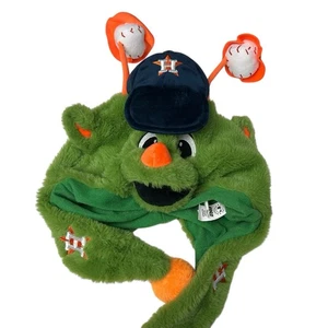 Houston Astros Orbit Mascot Plush Hat FOCO (RARE) - Picture 1 of 7