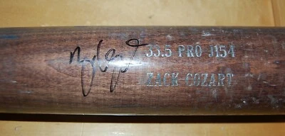Zack Cozart  AUTOGRAPHED Game Used Broken Bat Old Hickory Cincinnati Reds,Angels - Image 1 of 4