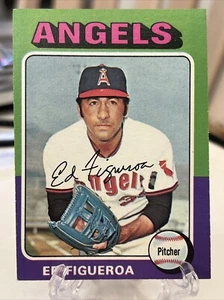 1975 Topps Baseball #479 Ed Figueroa California Angels NM - Picture 1 of 2