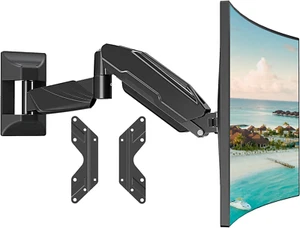 Monitor Wandhalterung für max 32 Zoll Computerbildschirm, Premium Heavy Duty Single Di - Bild 1 von 9