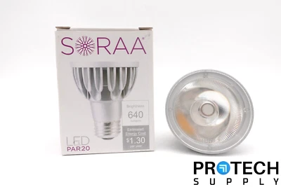 Soraa Brilliant PAR20 LED Bulb 2700K 10° 640Lm SP20-11-10D-827-03 NEW + WARRANTY - Image 1 of 4