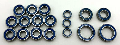 RACERS PARADISE KUGELLAGERSATZ "DELUXE" FÜR TAMIYA CC-01 MODELLE - 18 GUMMIGEDICHTETE LAGER