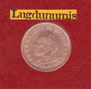 Vaticano 2004 2 Céntimos de Euro FDC Bu 85000 Ejemplares Proveniente Raro - V - Imagen 1 de 1