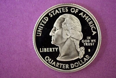 2004 - S PROOF "Florida" Statehood WASHINGTON QUARTER!!  #J25517 - Image 1 of 2