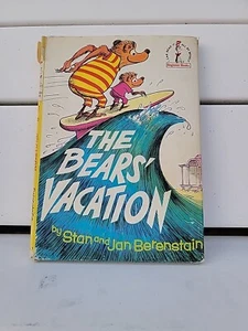 The Berenstain Bears The Bears' Vacation Dr. Seuss Beginner Books 1st Ed Dustcov - Picture 1 of 4