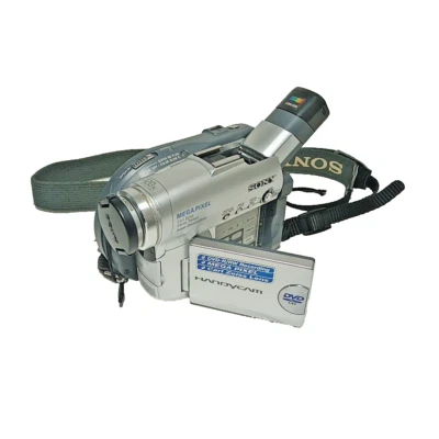Caméscope Sony Handycam DCR-DVD201E - Non testé - Mini-DVD Vintage Collector - Photo 1/4