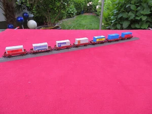 Konvolut Märklin Spur H0 6 Niederbordwagen der DB mit Container - Bild 1 von 4