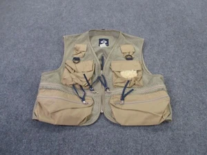 Columbia Vest Jacket Mens L Fishing Cargo Outdoors Guide Hunting Hiking Safari - Picture 1 of 10