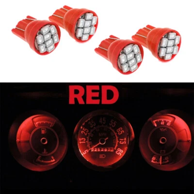 Kit de bombillas LED para tablero de instrumentos rojo para Jeep 73-85 Wagoneer J10 J20 J30 Foto 1 de 4