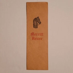 Vintage Merritt House Speisekarte 60er berühmtes Dundalk MD Steakhaus Meeresfrüchte Restaurant - Bild 1 von 10