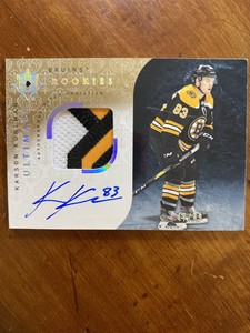 19-20 UD Ultimate Retro Rookie Patch Auto RRPA-KK Karson Kuhlman /49