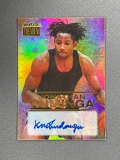 2021 Skybox Metal Universe Jonathan Kuminga SKYBOX PREMIUM S-10 AUTO AUTOGRAPH
